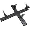 Generic Modello Supporto Verniciatura Aerei Base Regolabile Porta Modello Portaoggetti Accessorio Modellismo Componente Pp Multiuso Adatto per Pittura, Nero