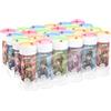 Bubble World Bolle di Sapone Samurai Set 24 Pezzi Shrink da 60ml. Regalini Fine Festa Compleanno Bambini Gadget Invitati. Liquido con Gioco Labirinto sul Tappo. Gadget compleanno Made in Italy