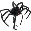 CARTOON Cerchietto con ragno peloso modellabile 50 cm accessorio per travestimenti costumi halloween carnevale feste a tema
