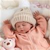 BABESIDE Bambole Reborn Femmina - 20 Pollici Bambole Reborn Realistiche con Corpo In Morbida Stoffa, Bambole Neonate Reale con Accessori per Ragazze e Ragazzi