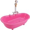 Neptuiby Vasca da bagno per bambole, vasca da bagno giocattolo a spruzzo elettrica Stile 1 Caratteristica di spruzzo elettrico Design realistico per bambole per giochi di finzione, divertimento per bambini