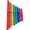 Tomotato Tubi musicali a 8 toni, set di tubi sonori colorati da 8 pezzi, kit di strumenti a percussione Strumenti musicali per performance all'aperto in casa (senza corda)