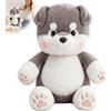 Mineup 45CM Peluche Che Corre, Adorabile Pupazzo Che Respira E Cammina, Peluches Mucche, Compagno Ultra Morbido per Alleviare Lo Stress, Bambole, Bambini, Fan e Famiglia Regalo, Decorare la Stanza