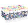 Bubble World Bolle di Sapone Space Set 24 Pezzi Shrink da 60ml. Regalini Fine Festa Compleanno Bambini Gadget Invitati. Liquido con Gioco Labirinto sul Tappo. Gadget compleanno Made in Italy