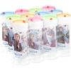 Bubble World Bolle di Sapone Frozen Set 12 Pezzi Shrink da 60ml. Regalini Fine Festa Compleanno Bambini Gadget Invitati. Liquido con Gioco Labirinto sul Tappo. Gadget compleanno Made in Italy