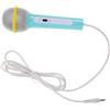 Gogogmee Microfono Giocattolo per Bambini Jack 3.5mm, Leggero e Portatile, Microfono Amplificatore in Plastica per Karaoke e Gioco di Ruolo All'aperto