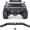Runup Manubrio in metallo per TRX4M Bronco Defender Upgrade parti 1/18 RC Crawler Auto (nero)