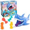 Spin Master Games, Shark Strike - Gioco da bowling con squalo in corda che morde, gioco semplice per bambini in età prescolare, divertimento per tutta la famiglia, 2-4 giocatori, dai 5 anni in su