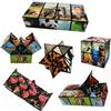 LXYNALI Cubo a forma di animali con stelle, cubo magico 2 in 1, puzzle con animali, cubo infinito per bambini e adulti, regalo a partire dai 4, 5, 6, 7, 8, 9 anni
