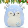 Zkaoai Peluche a forma di alce, 20 cm, per Natale, renna