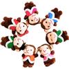 Generico Marionette da delle scimmiette | Giocattolo con marionette da in peluche | ďa 7 pezzi | Divertente set di ḿarionette đa dita, per l'apprendimento delle storie per la scuola, giochi di ru