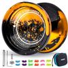 MAGICYOYO V12 Finger Spin JoJo Professionale, Dual Mode JoJo per esperti | Responsives & Unresponsives Yoyo in alluminio - Trick Yoyo per principianti ed esperti con 12 corde + kit di accessori
