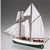 DUSEK La Belle Poule School Schooner of French Navy Scale1:50 L:755 H:655 W:255 -Assembly Required