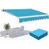 ZUGIATP Ricambi Tende Da Sole Per Esterno A Rullo，16/19/20/22.9ft Tessuto Di Ricambio Per Tendalino Retrattile（Supporto Non Incluso)，Tessuto Acrilico Di Ricambio，Adatto Per Gazebo