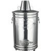 Generic Inceneritore in Acciaio Inox 410 per Giardino, Bruciatore da Esterno con Coperchio e Camino, Ideale per Foglie, Rami, Documenti e Rifiuti, 35x60cm(35 * 60cm)