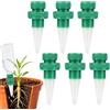NQEUEPN 6pz Irrigatori in Terracotta per Piante, Autoirriganti | Punte Irrigazione in Argilla per Bottiglie di Plastica Irrigatore Automatico per Piante Interne Esterne Vacanze e Giardino