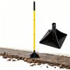 OENBATOM Manomissione per terreno, 20 cm x 20 cm, compattatore manuale in acciaio resistente da 4,1 kg con manico da 1,22 m, compattatore per livellare terreno, ghiaia, asfalto, vialetto per livellare terreno