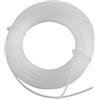 Besttoolifes Filo da taglio in nylon per decespugliatori, diametro 1,6 mm x 20 m, per decespugliatori elettrici, bordi da giardino e potatura erba, bianco