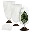 HBSFBH 3 Pezzi Cappuccio Protezione Piante, 60 x 80 cm Protezione Invernale per Piante, Copertura Antigelo Piante, Sacco di Protezione Invernale per Arbusti e Alberi Protegge Piante dai Danni