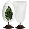 HBSFBH 2 Pezzi Cappuccio Protezione Piante, 80 x 100 cm Protezione Invernale per Piante, Telo Protezione Piante, Sacco di Protezione Invernale per Arbusti e Alberi Protegge Piante dai Danni