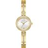 Guess - Orologio da donna 27 mm, quadrante bianco G-Link tono oro rosa, cassa tono oro rosa