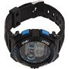 LEYT Orologio Elettronico da Uomo, Orologio Sportivo Digitale Impermeabile Multifunzionale alla Moda WR50M Allarme Indossabile per Studenti per Il Nuoto (Nero e Blu)