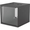 Intellinet 714808 INTELLINET Distributore a parete 19" 9 U 540x560 Flatpack nero
