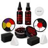 SOMGKINE Kit Trucco Halloween Viso 10 Pezzi con Sangue Finto, 2 Palette e Spugne | 3 effetti di sangue finto, 2 palette e 4 applicatori per creare look da vampiro, zombie o scheletro da sovrapporre