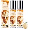 MEILEYU Profumo roll-on alla vaniglia, 2 pezzi, profumo da donna, profumo dolce, pratico mini profumo da viaggio, profumo delicato per appuntamenti, ufficio, viaggi del fine settimana, 10 ml ciascuno