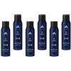 adidas Star UEFA Champions League, deodorante spray aromatico e agrumato, massima protezione da asciutto 48 ore, protezione contro la sudorazione forte e gli odori corporei, 150 ml (confezione da 6)