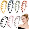 FULHANY 7 Pezzi Zig Zag Headband-Cerchietto Capelli Donna | Usalo In Molteplici Scenari, Adatto Per Il Lavaggio Del Viso, Il Pendolarismo E L Esercizio Fisico