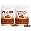 Generico Cannella di Ceylon con olio MCT - Supporto alla digestione, 60 conteggi,2PCS