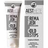 Aesthete Crema Piedi Secchi Screpolati 200ml - Cold Steps con Urea e Acido Glicolico | Trattamento Esfoliante per Calli e Talloni | Effetto Rinfrescante, Non Unge | Made in Italy AESTHETE