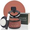 VOLLUCK Hairline powder, Naturale a Lunga Durata Polvere per Capelli Uomo Donna, Impermeabile Ombretto per Capelli Ricrescita 4g (Rosso marrone)