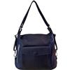 Bottega Carele Borsa Donna a spalla trasformabile in Zaino in vera pelle made in Italy BC251