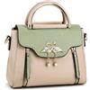 NICOLE & DORIS Borsa Tracolla Donna Piccole Borsa a Mano Elegante Borsetta Crossbody Ragazza Borsa a Spalla PU Pelle Borse Messenger Verde e Kaki