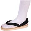 QYIFIRST Kimetsu no Yaiba Tanjiro Kamado Cosplay Sabots Scarpe Pantofole Costume Vino Rosso, Nero , 37 EU