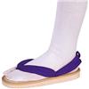 QYIFIRST Kimetsu no Yaiba Shinobu Kocho Scarpe da Cosplay Clogs Slitte Sandali per Costume Viola Uomo Donna 31 (Lunghezza Interna 19cm)