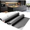 mawmuaw Pellicola Adesiva per Mobili 300×60 cm Carta Adesiva Grigio Scuro | Autoadesivo PVC Rivestimento, Impermeabile, Opaca, Vinile Carta, Decorativa, per Cucina, Armadio, Muro, Porta