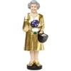 Kikkerland Solar Queen Gold Edition - Statuetta Decorativa