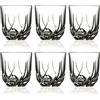 RCR Cristalleria Italiana RCR Trix Set Bicchieri Vino, Vetro, Trasparente, 29 cl, 6 Pezzi