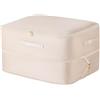 generic Casa Corner Contenitori per Biancheria Sottovuoto-Set di Contenitori Salvaspazio con Compressione Manuale per Vestiti,Coperte e Piumoni,Telo Traspirante,2 Taglie