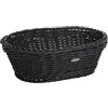 Westmark Saleen 2038919 - Cestino ovale, 25,5 x 19 x 8 cm, colore: Nero