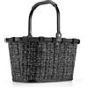 reisenthel cestino per la spesa Carrybag Bouclé Black nero
