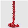 EDG - Enzo De Gasperi Festone Natalizio con Palline di Natale L150 cm 4 Varianti (1pz) Rosso