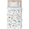 ZTYROLJ Set Copripiumino 120x150 per Bambini, Ragazza, Set Copripiumino con Chiusura a Zip per 1 Persona, Stampato, Set Copripiumino + 1x Federa 40x60cm