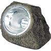 Levitantes Pietra decorativa solare in resina e plastica, resistente alle intemperie, ideale per l'illuminazione del giardino e decorazione esterna.