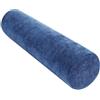 JORTUIO Cuscino Cilindrico Cervicale per Letto Divano,40/50/60/70/90 cm,Morbido Cuscini Collo/lombare, Cervicale Rotolo Cilindro Cuscino Di Sostegno Supporto Rimovibile Cuscino(Navy Blue,12cmx90cm)