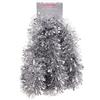 Christmas Concepts® 3m / 9.8ft Orpello di Natale grosso/fine - Decorazioni natalizie - Tinsel di alta qualità (Argento)