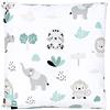 TupTam Federa per Cuscini per Bambini con Motivi Decorativi, Zoo Verde, 40 x 60 cm